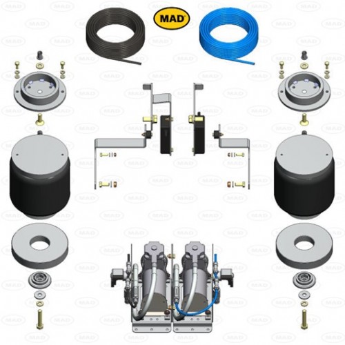 Sospensioni Pneumatiche Posteriori Ford Tourneo - Volkswagen Caddy Cargo