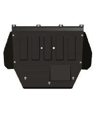 La foto rappresenta una protezione motore per Fiat