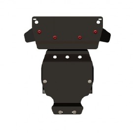 La foto rappresenta una protezione cambio Mercedes