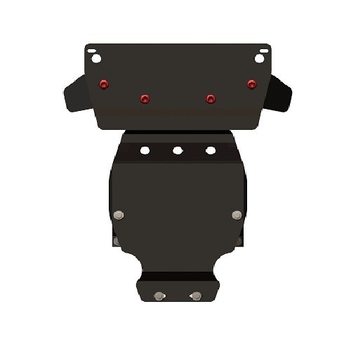 La foto rappresenta una protezione cambio Mercedes