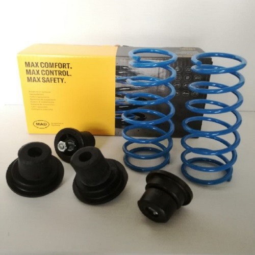 Kit Molle Anteriori E Supplementari Posteriori Alle Originali Rinforzate Da Carico E Rialzate Molle Di Rialzo E Rinforzo Per Molle Di Rialzo E Rinforzo Per Fiat Doblo Modello 263 Cilindrata 1 4 T J - 4