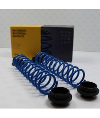 Nella foto sono raffigurate due molle posteriori Honda HR-V modello RU