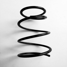 L'immagine rappresenta la molla originale posteriore per Toyota Corolla E11