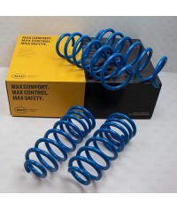 Nella foto sono raffigurate 4 molle posteriori rialzo rinforzo Volkswagen Caddy