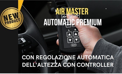 AIR MASTER AUTOMATIC PREMIUM CON REGOLAZIONE AUTOMATICA DELL'ALTEZZA E CONTROLLO