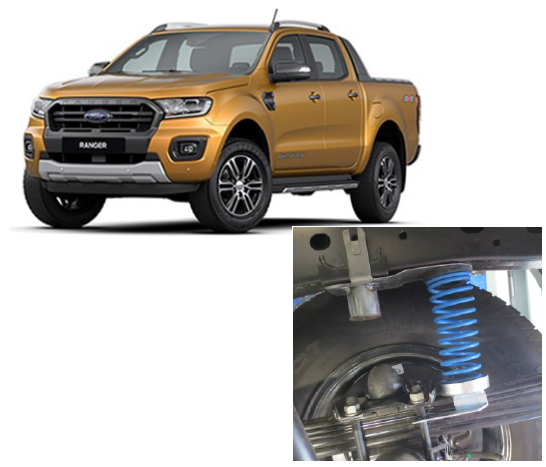 Molle carico e Kit di Rialzo Ford Ranger dal 2019